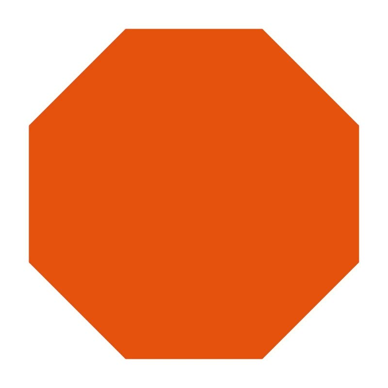 Stop Sign Template Design Icon Pattern Pattern