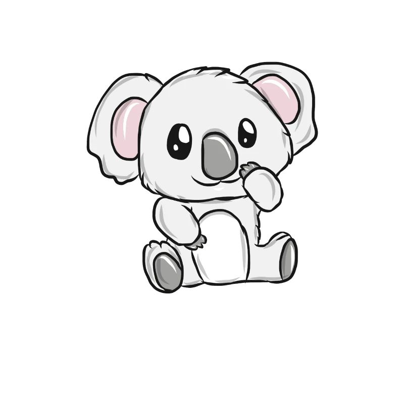 Kleines Koala Kuschelheld