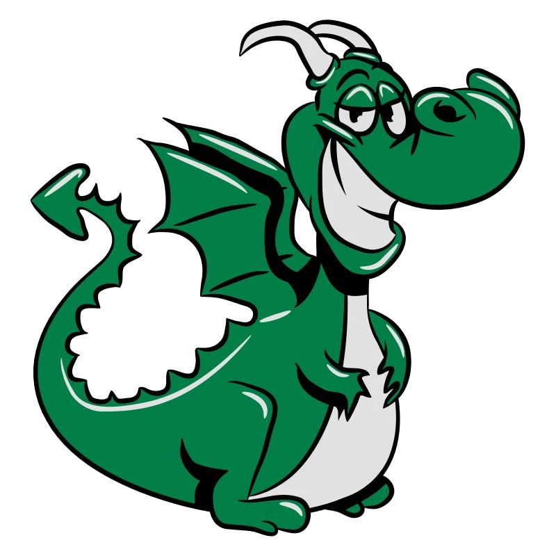 Drachen witzig süss