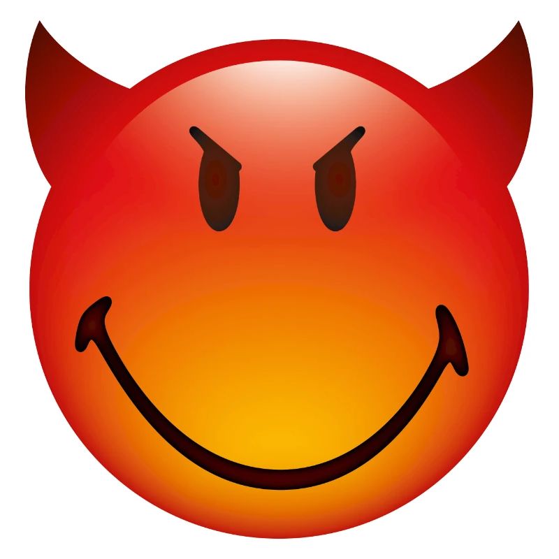 Smiley Glossy Devil