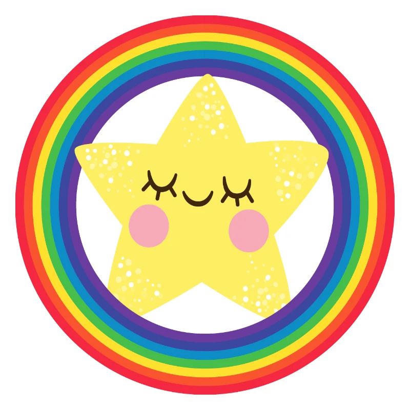 Rainbow star