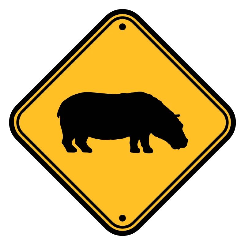 Attention hippo shield