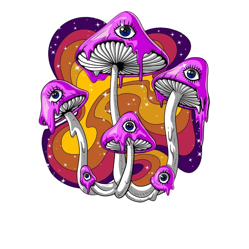 Psilocybin Magic Mushrooms Psychedelic Eyes