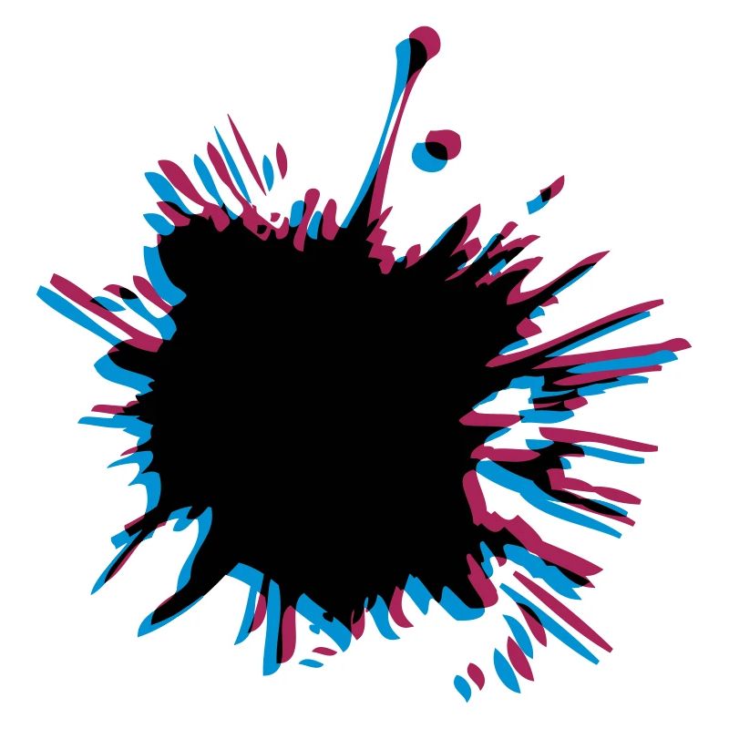 3D blob splashes