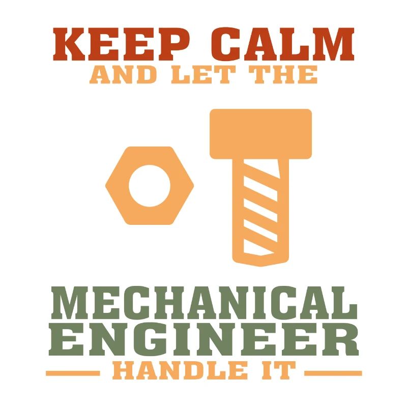 Funny Mechanical Engineer Tshirt, Keep Calm