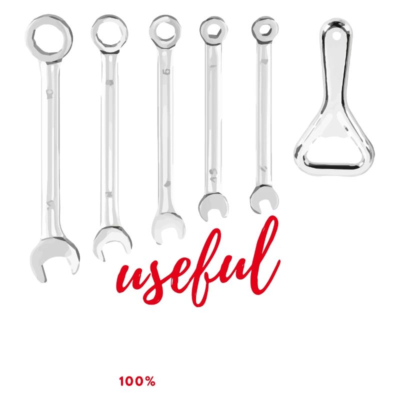 Tool - tools - spanner - bottle opener