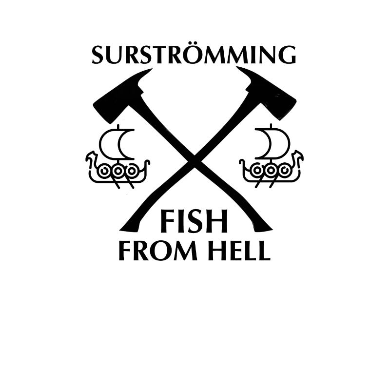 Surströmming Wikinger Drachenboot Äxte Geschenk