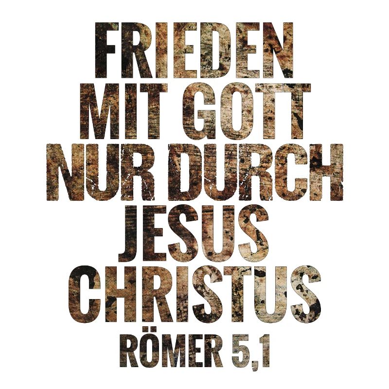 Frieden mit Gott nur durch Jesus Christus