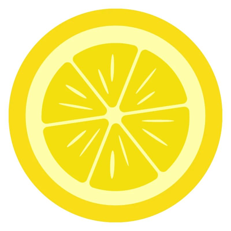Sliced lemons