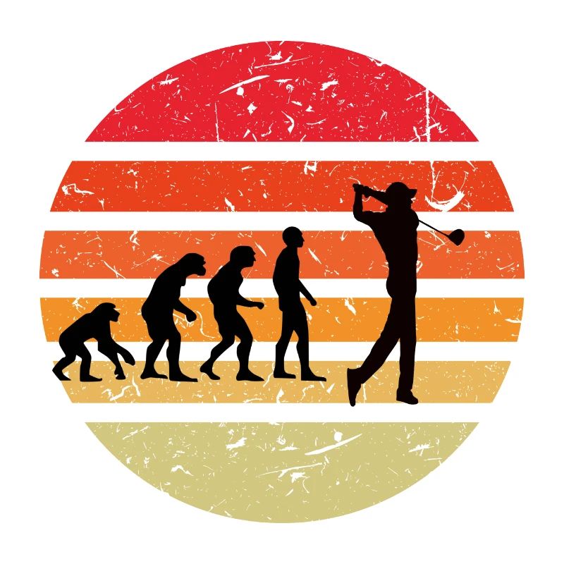 Evolution of man GOLF