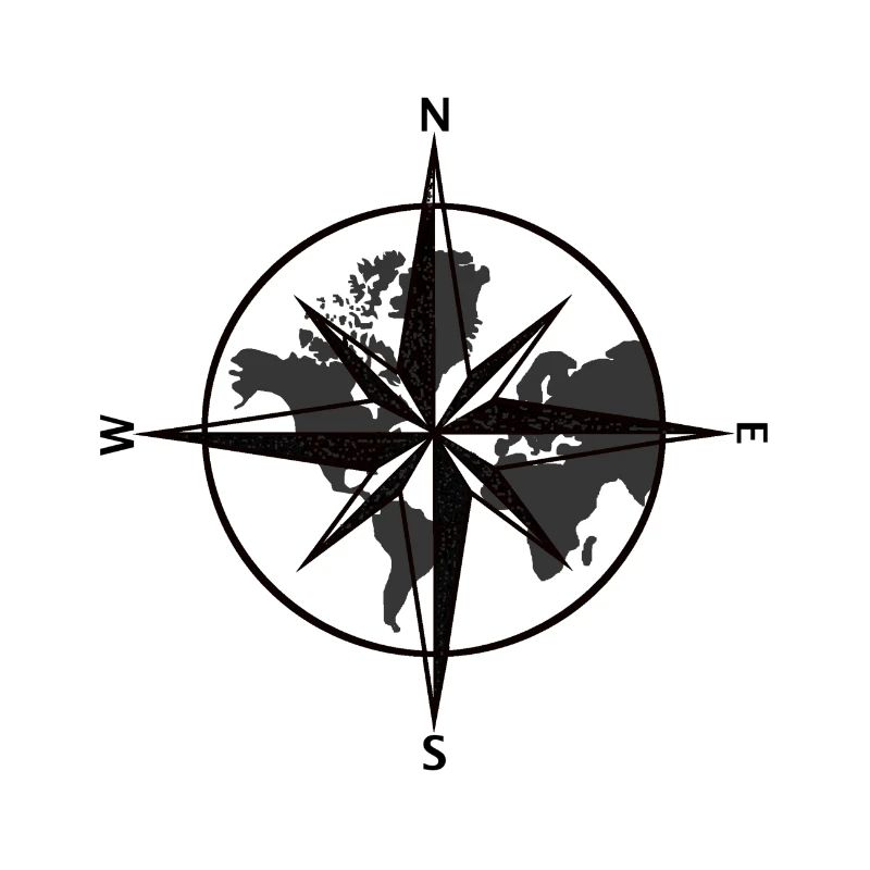 Compass World Map