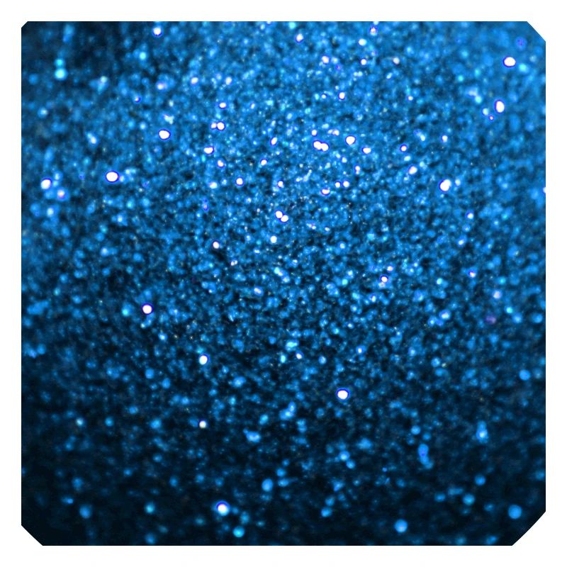 Funkelnder blauer Glitter