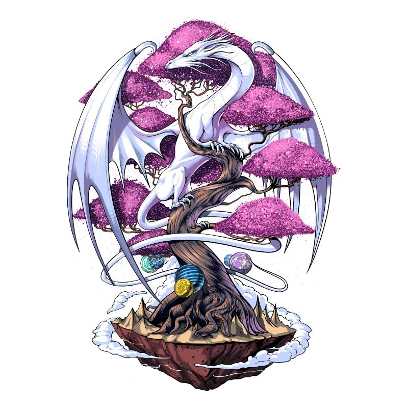 Japanische Drachenkirschblüte