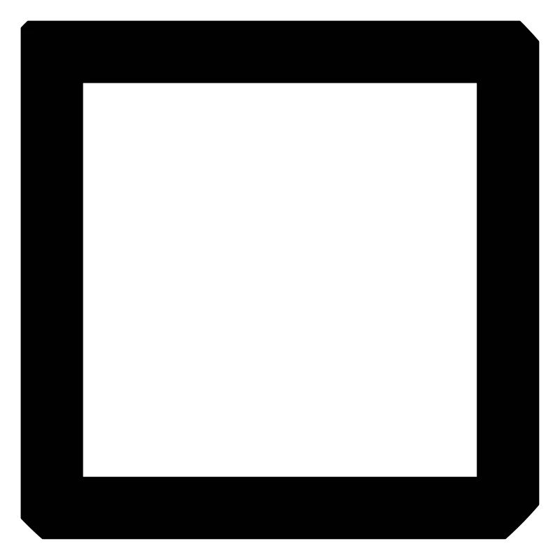 Square Icon Rectangle