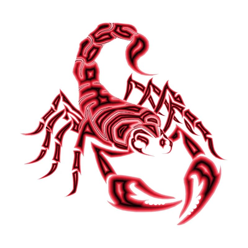 Scorpio, red