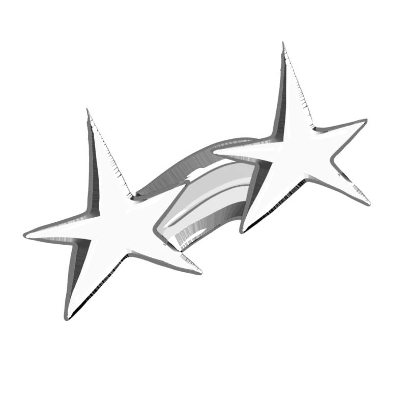 stern regenbogen sterne grau symbol