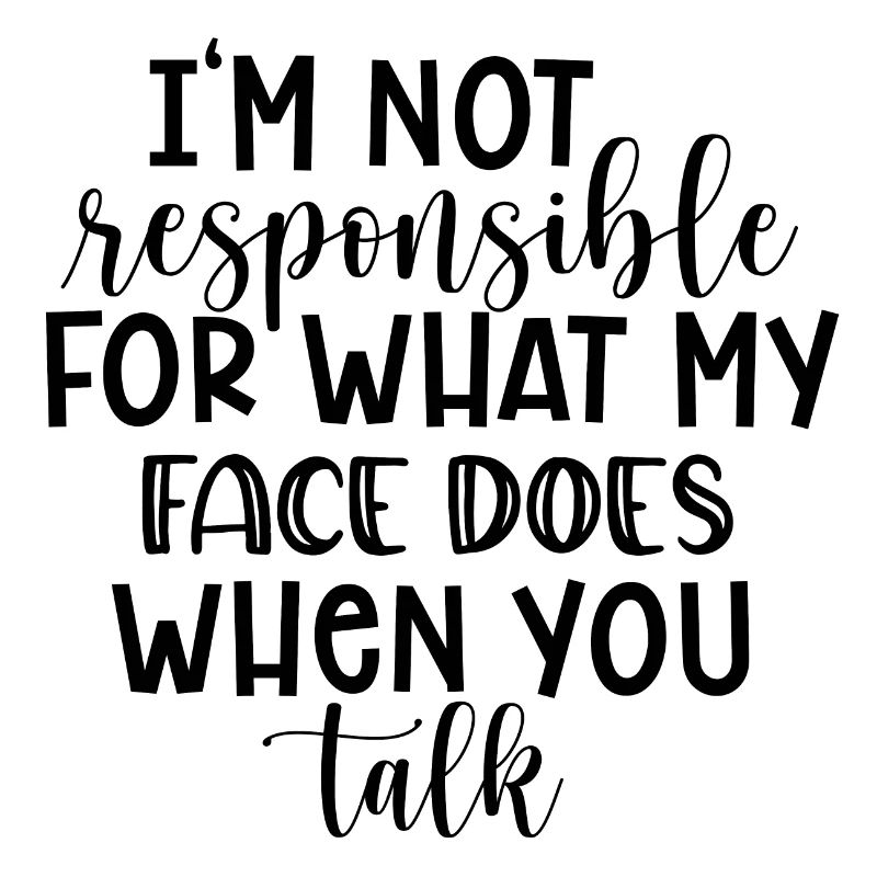 Je ne suis pas responsable