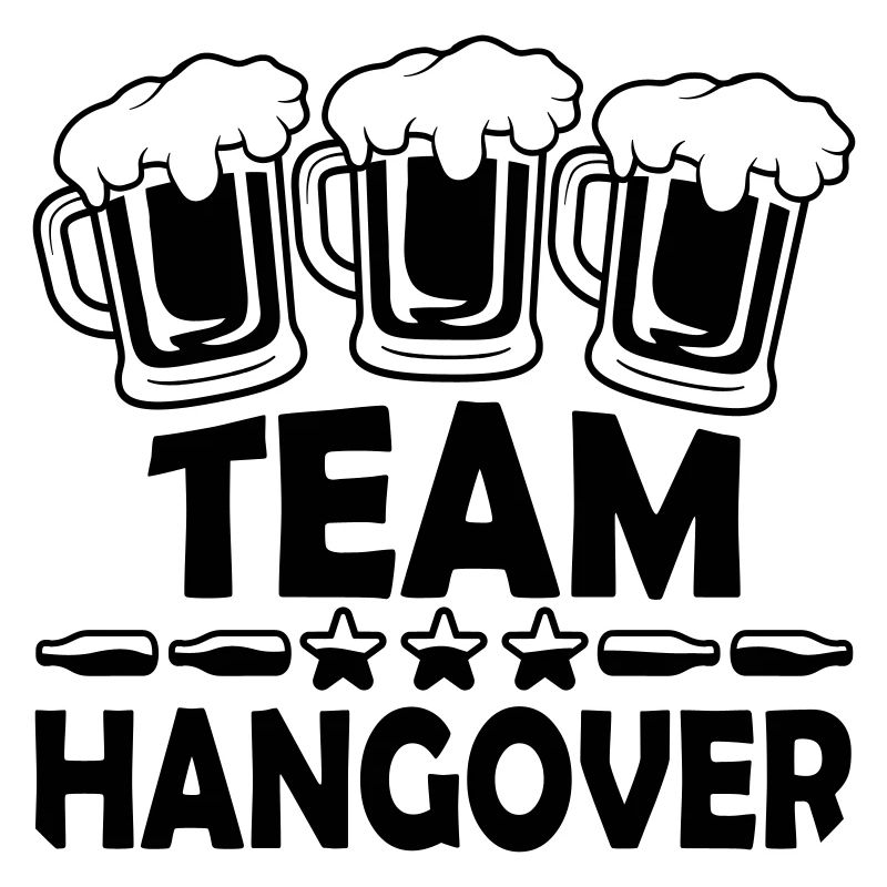 Alcool de l’équipe De la gueule de bois