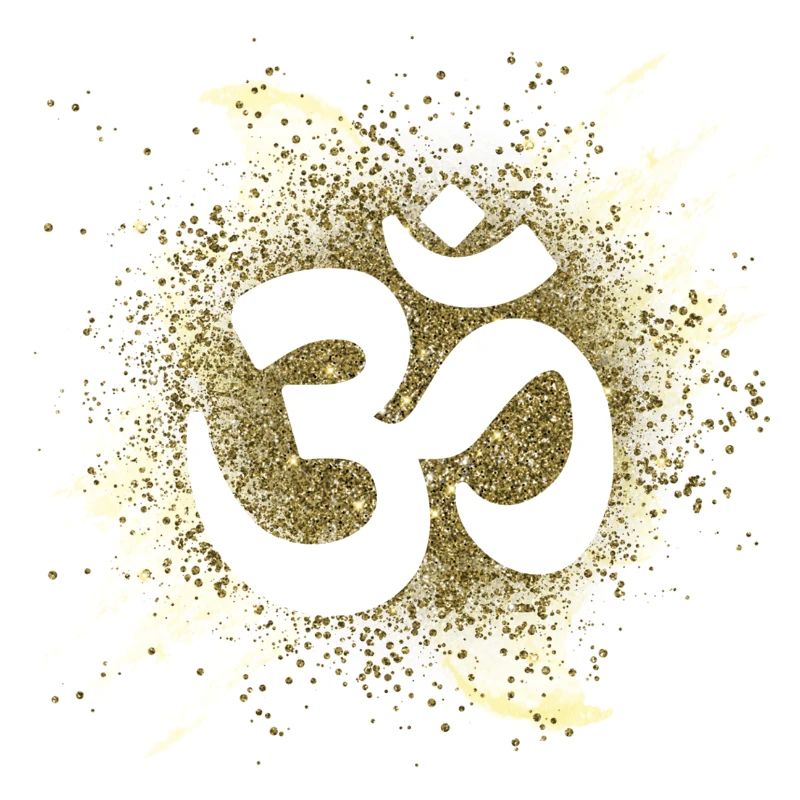 om Zeichen gold Luft element mantra