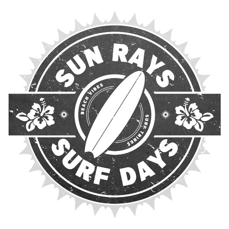 Surf Retro Surfer Conception graphique