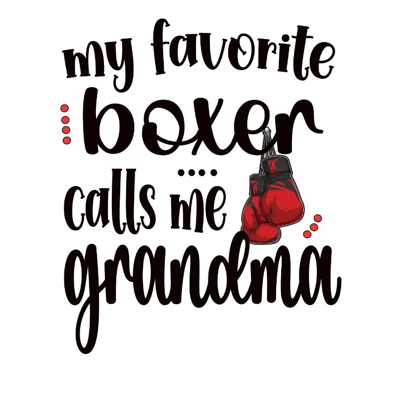 Boxoma Stolze Box-Großmutter Boxer Oma Geschenk