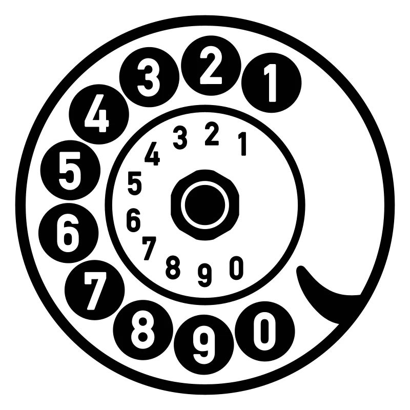 Dial Vintage Phone Call Retro Technologie