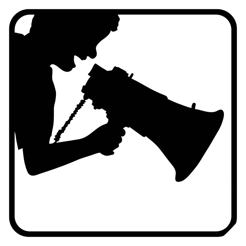 Discours de l’orateur Megafon Propaganda