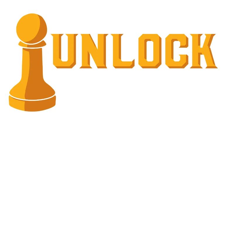 Unlock Your Potential Chess Board Chess Player