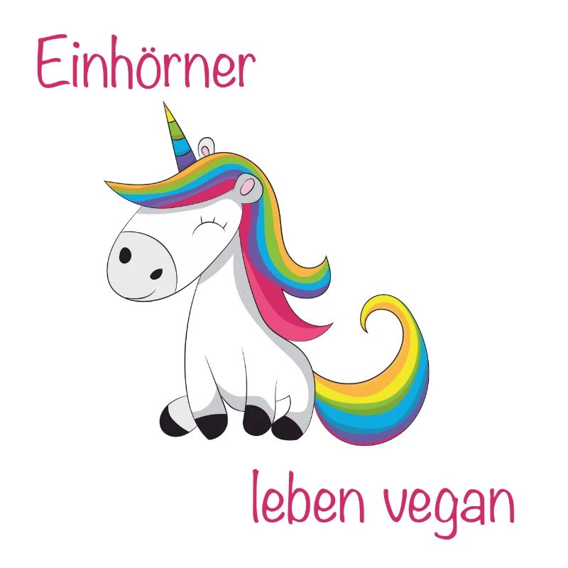 Einhörner leben vegan