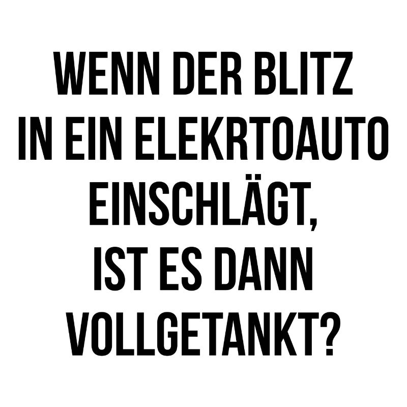 Wenn der Blitz in ein E Auto einschlägt getankt