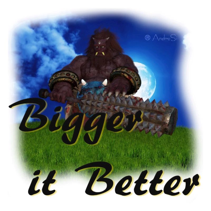 Bigger it Better - Oni Warrior Character