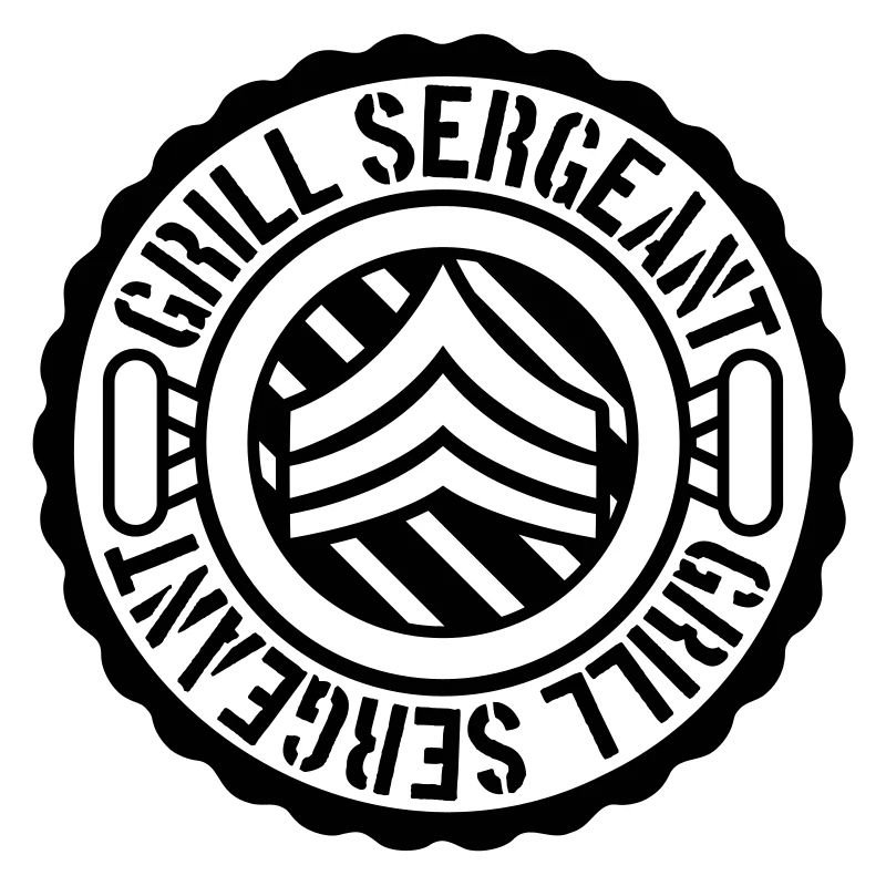 Grill Grill Sergeant Stamp