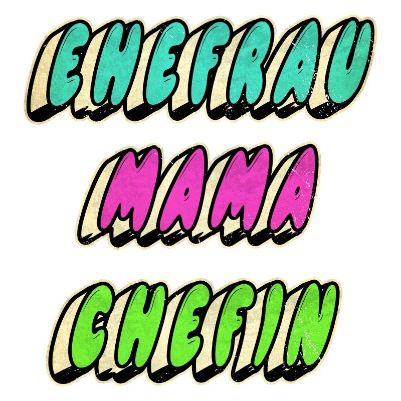 Ehefrau Mama Chefin