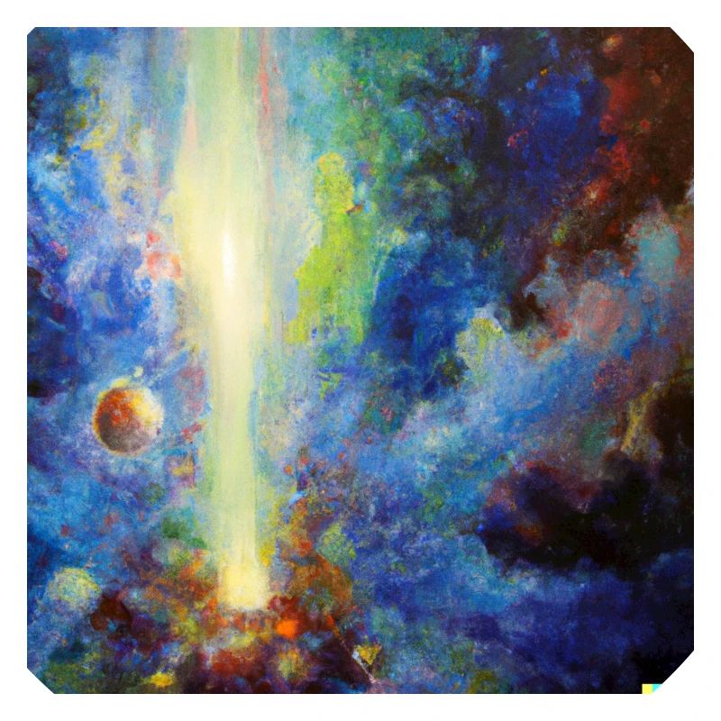 Trou blanc dans l’espace