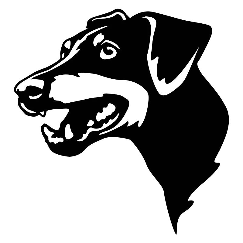 Manchester Terrier Head