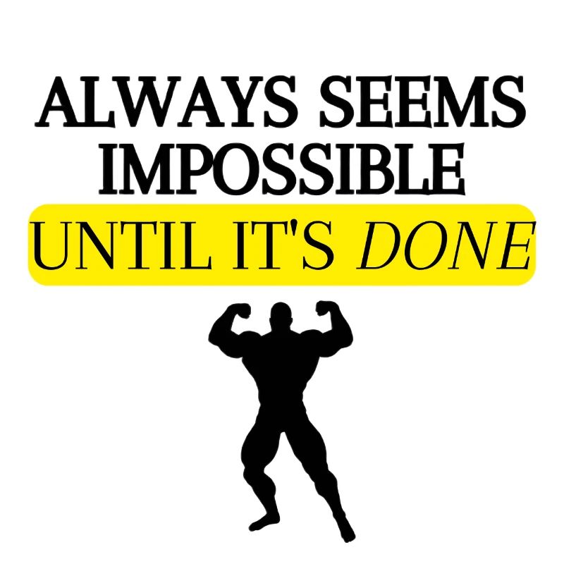 It seems impossible until you do it