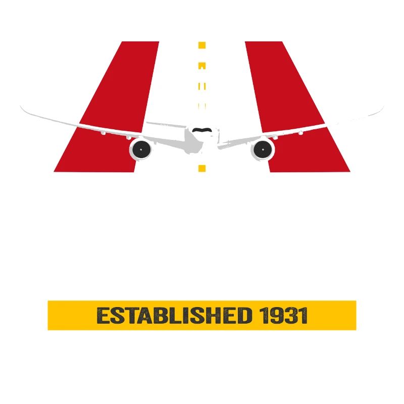 MAD Flughafen Madrid Spanien - Plane Design