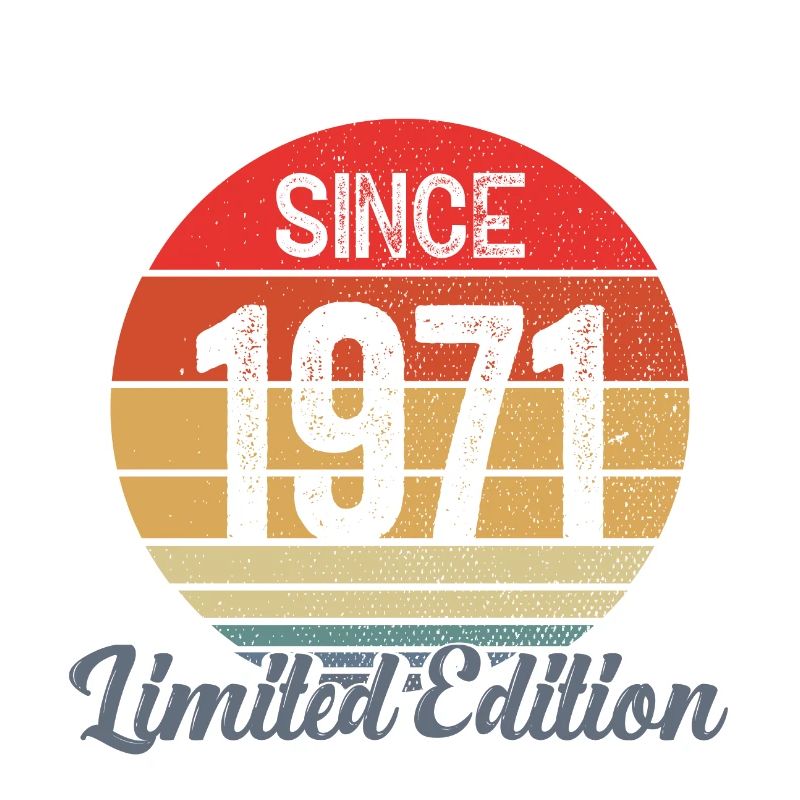 erstaunlich seit 1971 - Jubiläum