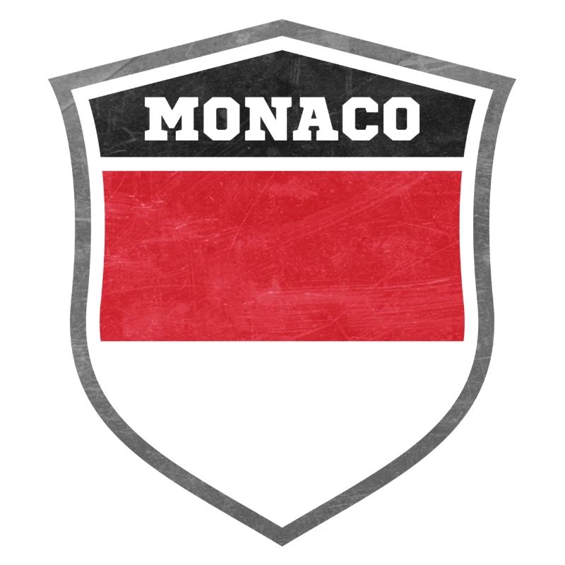 Monaco Schild Logo Emblem