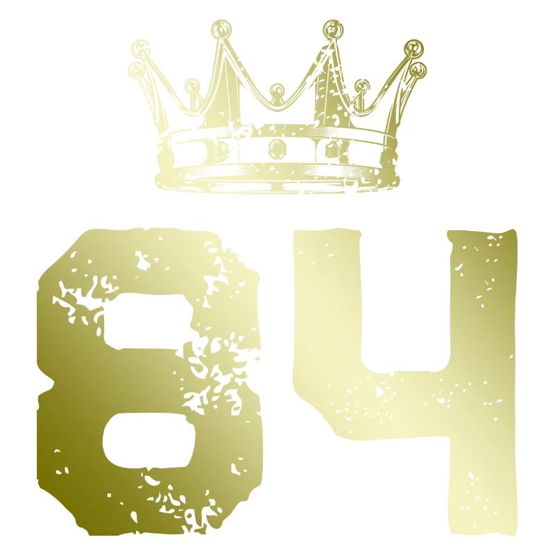 84 Number crown