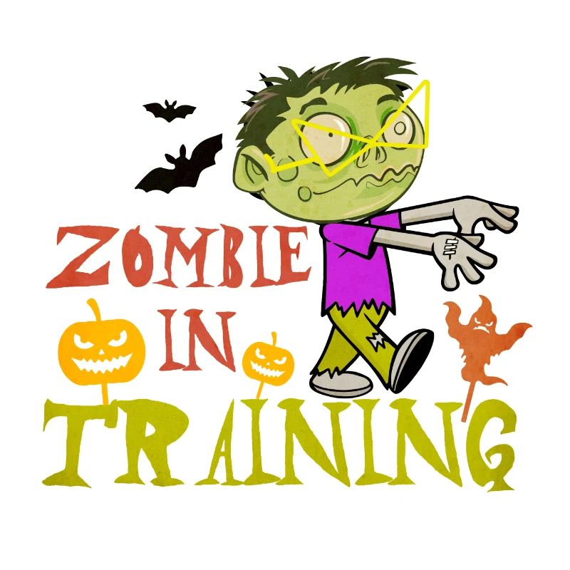 Zombie in Training Halloween