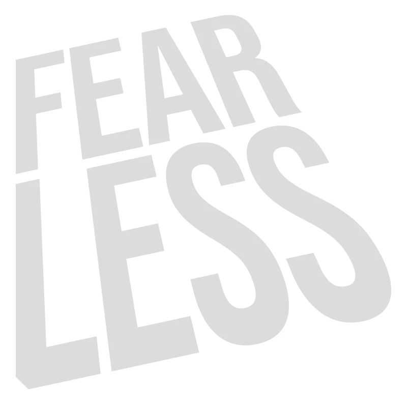 Conception de citation de texte intrépide