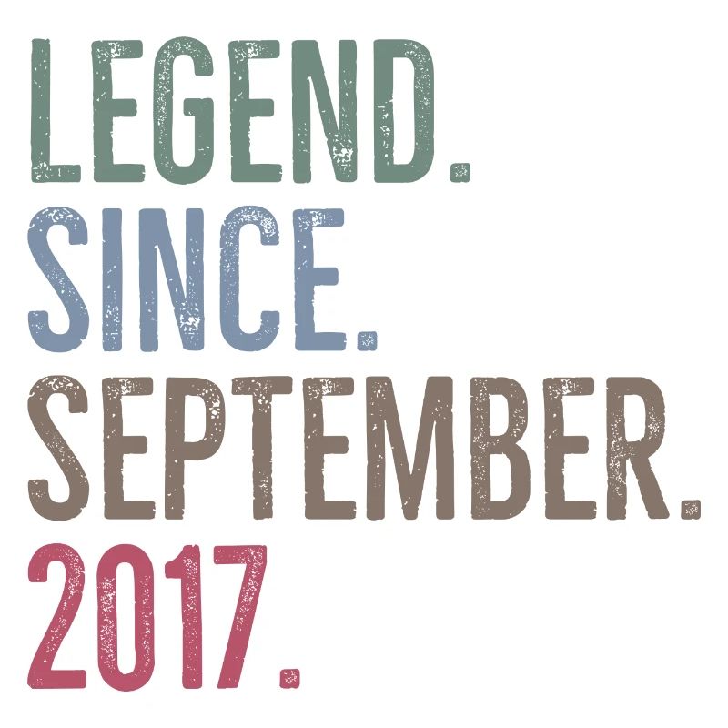 Legend Since September 2017