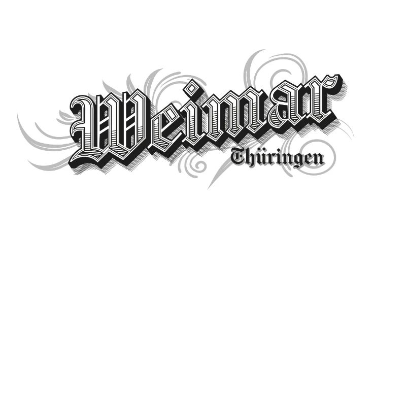 Weimar Thuringia Vintage Look