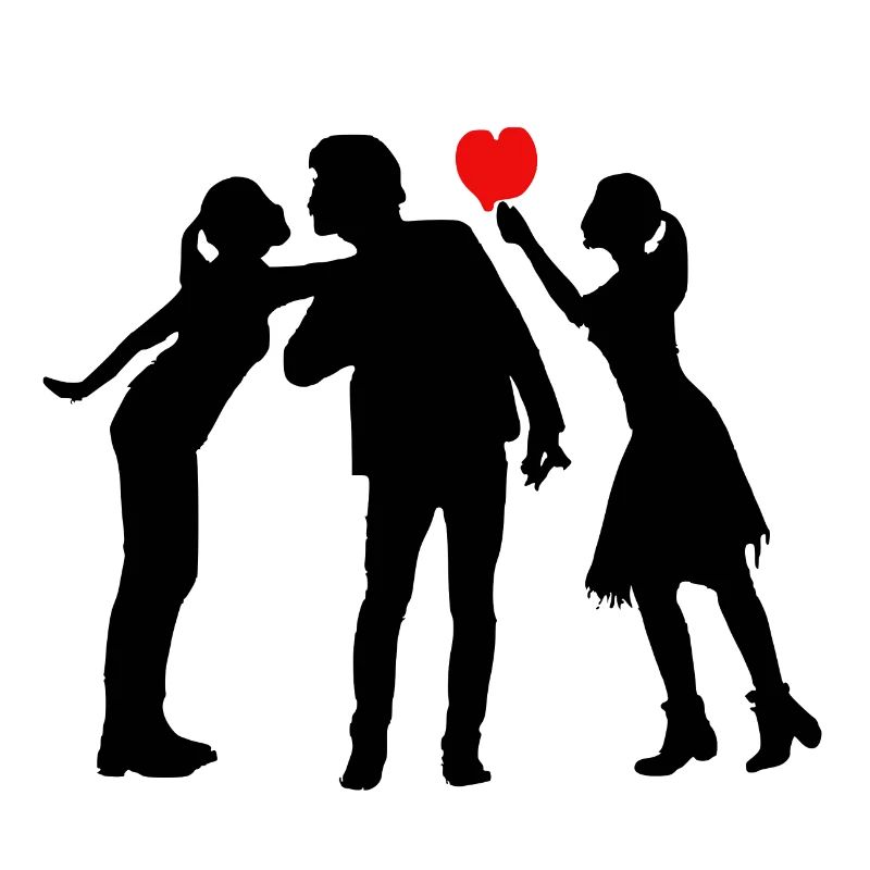 Polyamory: three people in love