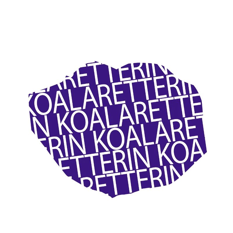 geschenkidee koala cartoon australisch dobermann