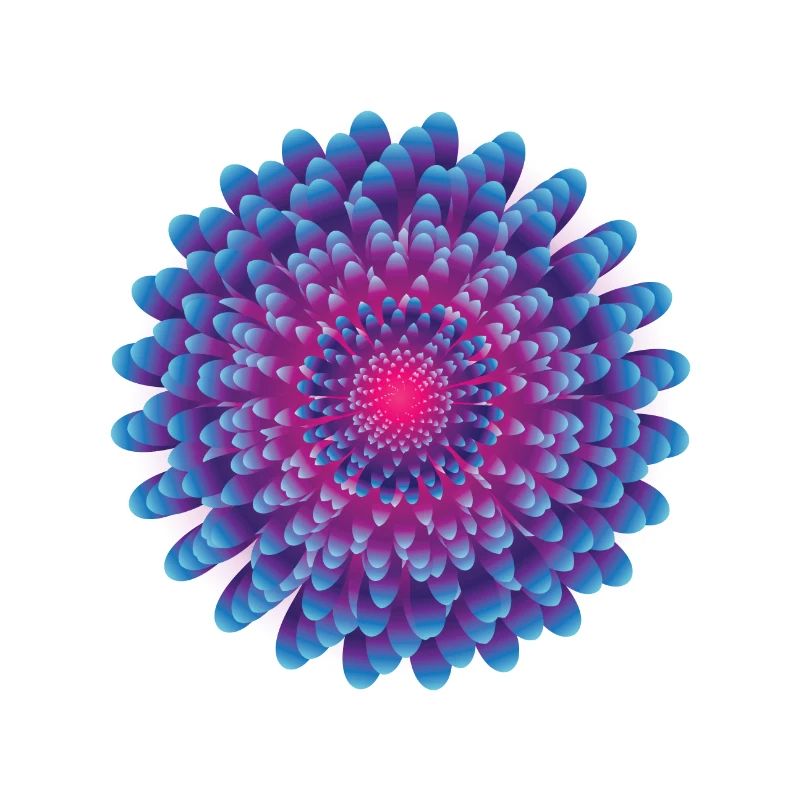 Fleur vectorielle