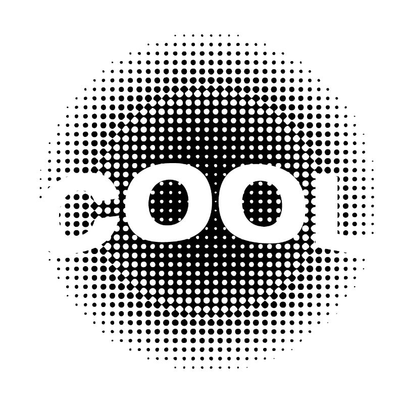 Cool lettering on dot HG