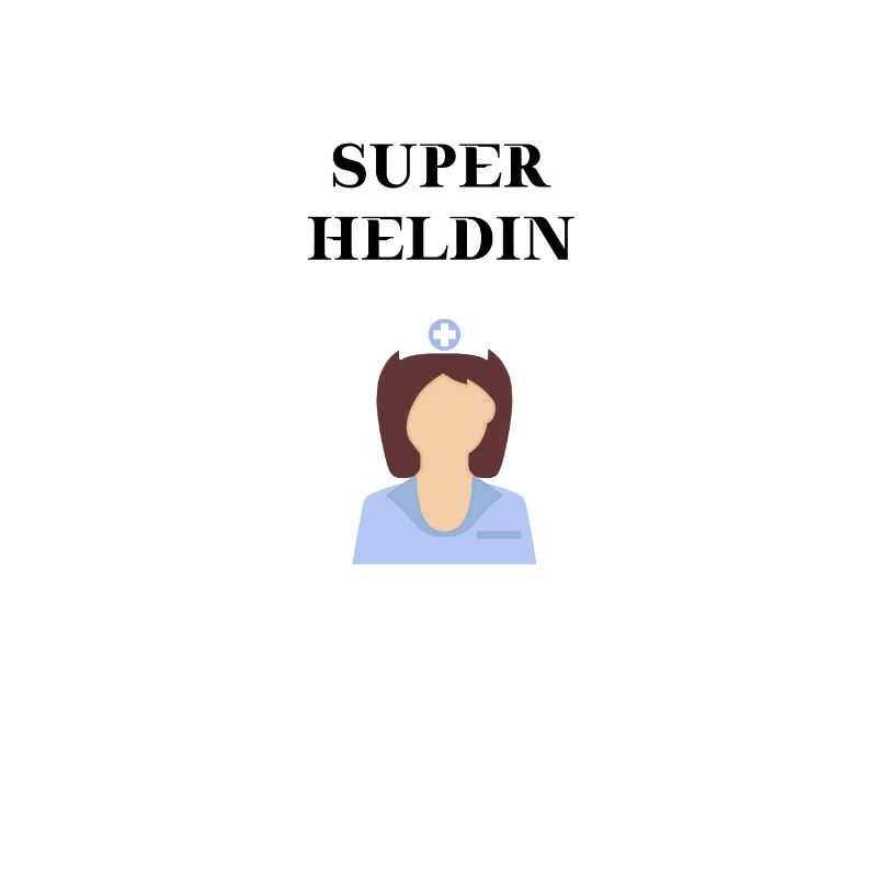 Krankenschwester Superheldin Geschenkidee Heldin