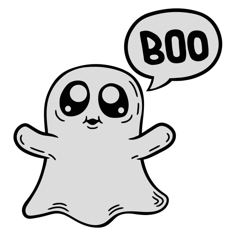 Kleiner süßer Boo Geist